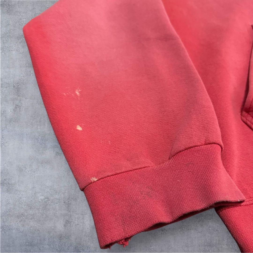 90s USA製 OLD NIKE センタースウォッシュ フェード パーカー