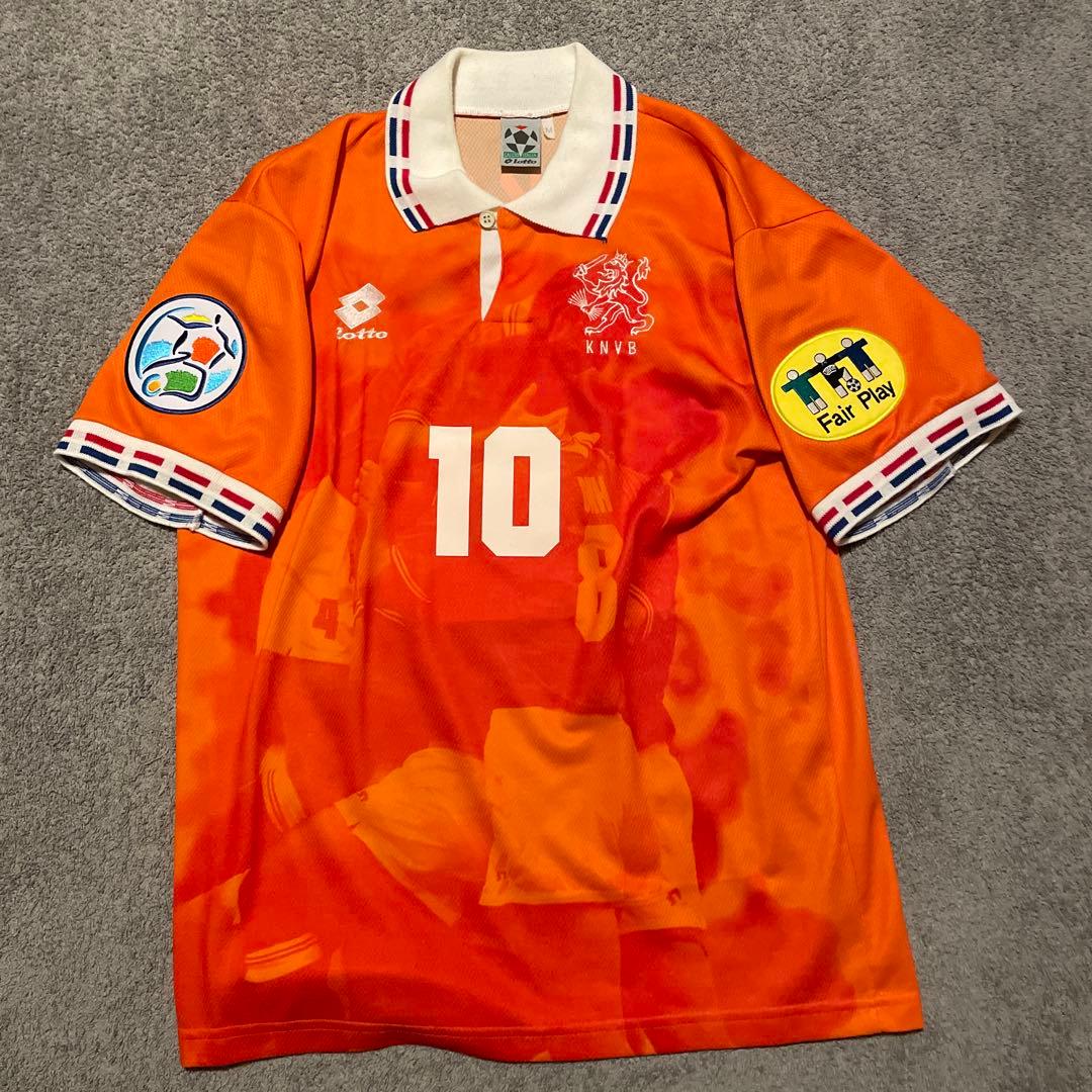 ユーロ96 オランダ代表 ベルカンプ　ヴィンテージユニフォーム
