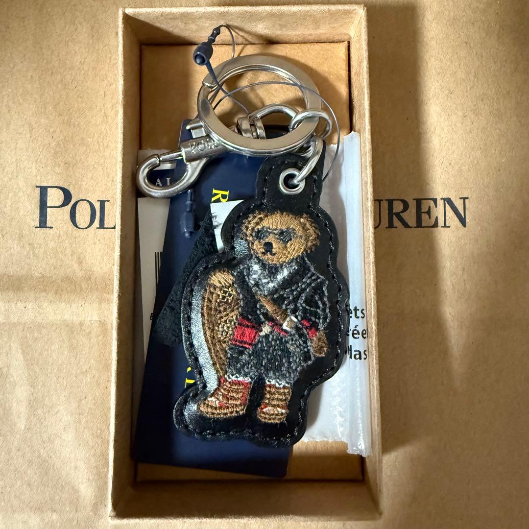 ゲ*レ様 POLO RALPH LAUREN★ポロベア キーリング★箱付き キー