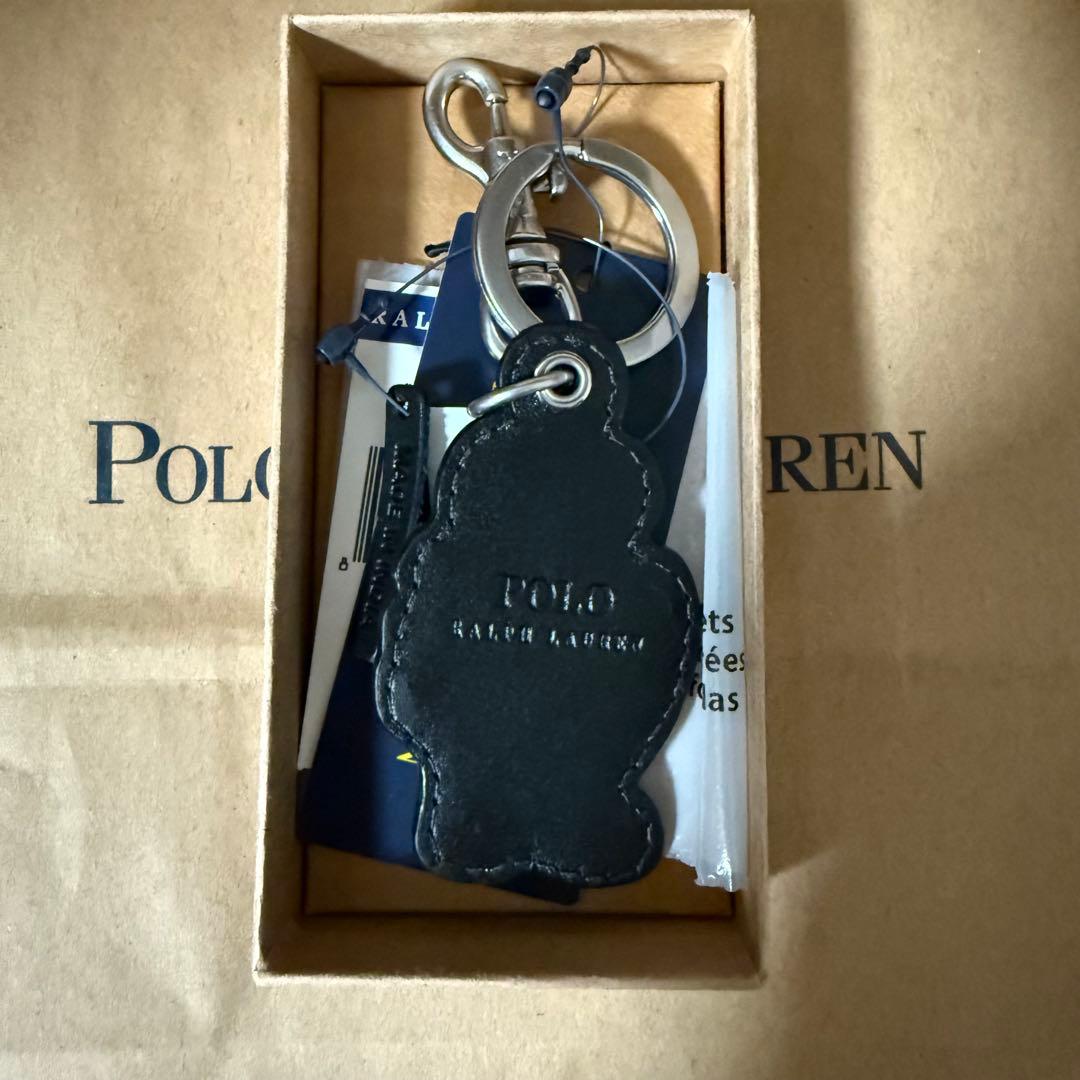ゲ*レ様 POLO RALPH LAUREN★ポロベア キーリング★箱付き キー