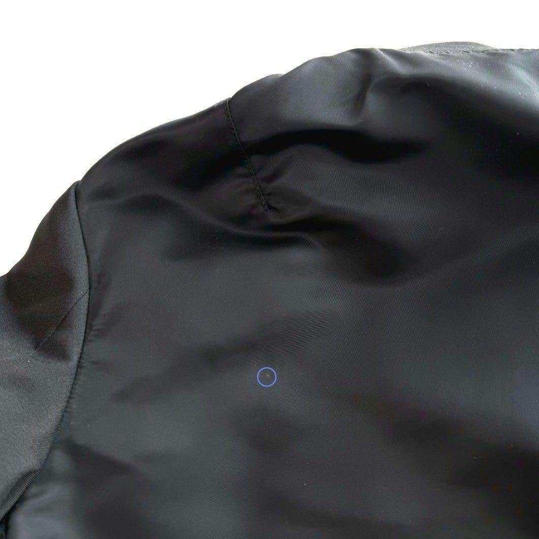 【極美品】ブラックコムデギャルソン MA-1 ドッキング ジャケット M 黒