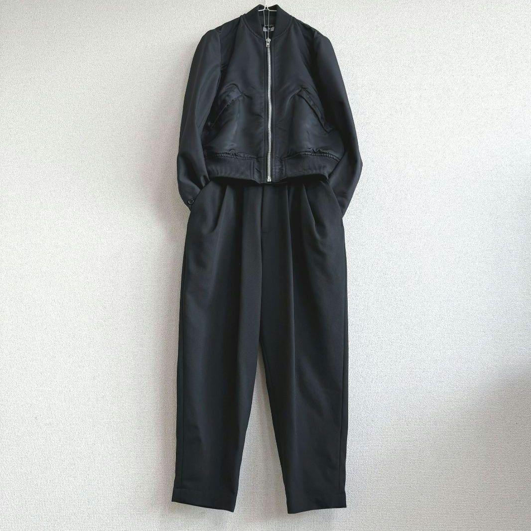 【極美品】ブラックコムデギャルソン MA-1 ドッキング ジャケット M 黒