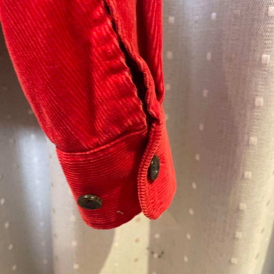 ◯ポロ・ラルフ・ローレン 赤 コーデュロイ スウィングトップ