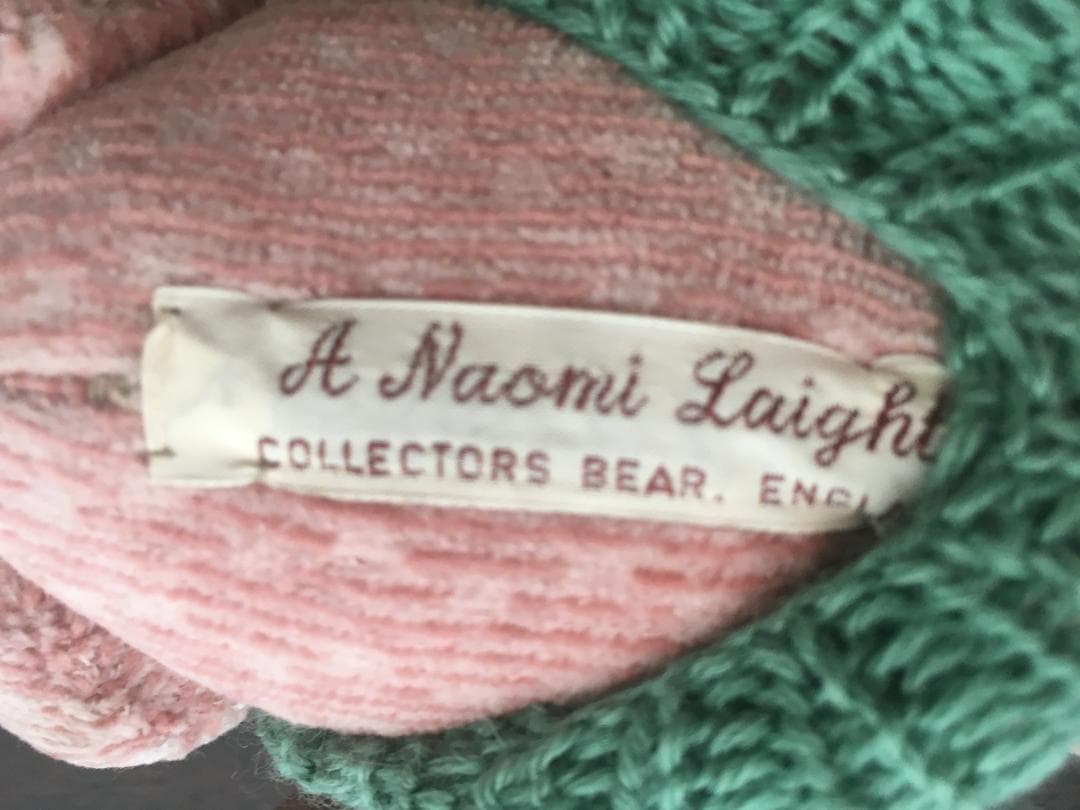 Naomi Laight ナオミライト テディベア