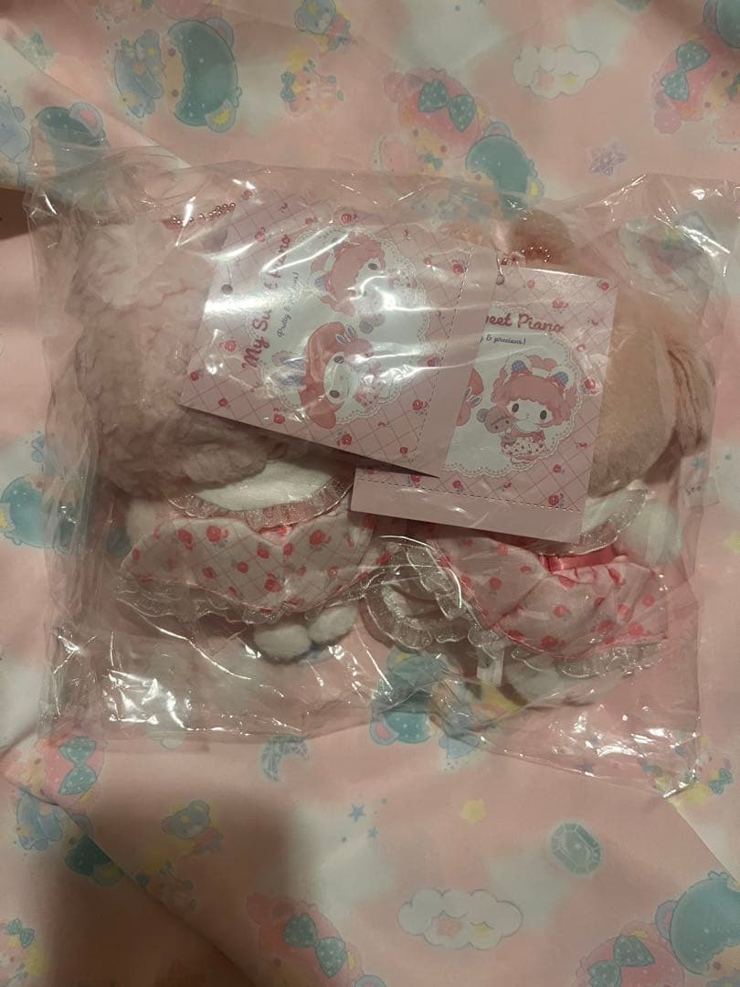 マイメロ ピアノちゃん マスコット 私のちいさなたからもの 完売 サンリオ