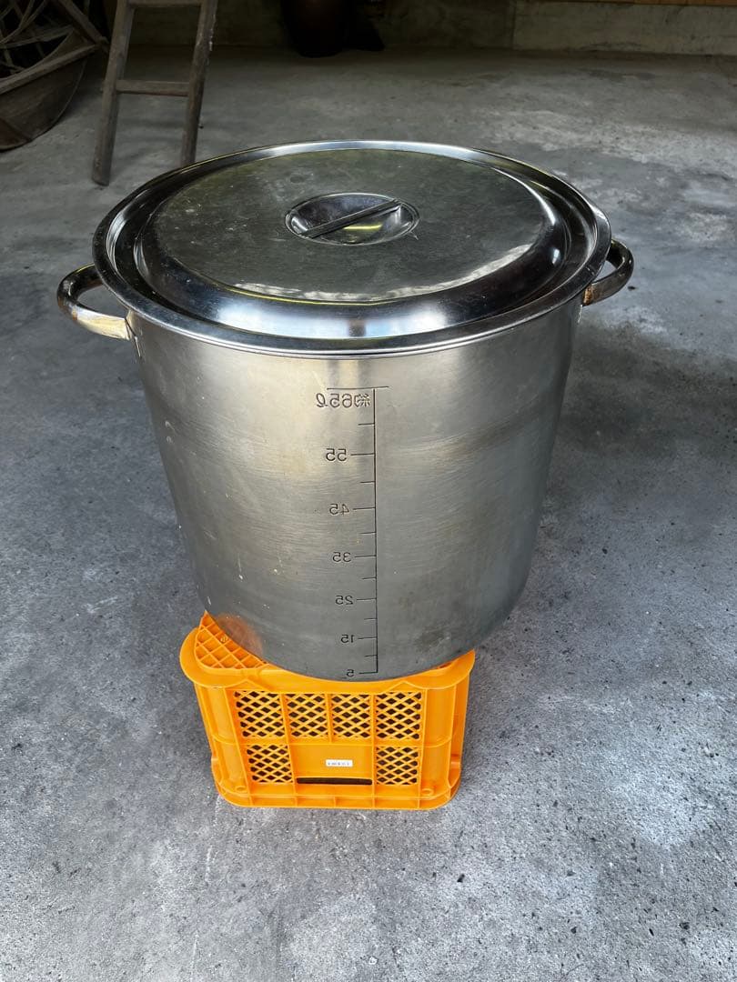 ステンレス製 寸胴鍋 約70リットル