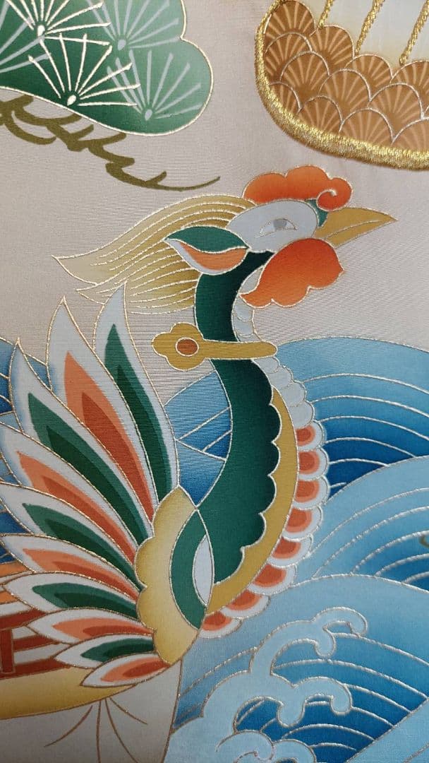 NA330アンティーク子供着物七五三綺麗美品着丈96センチ裄丈45センチ