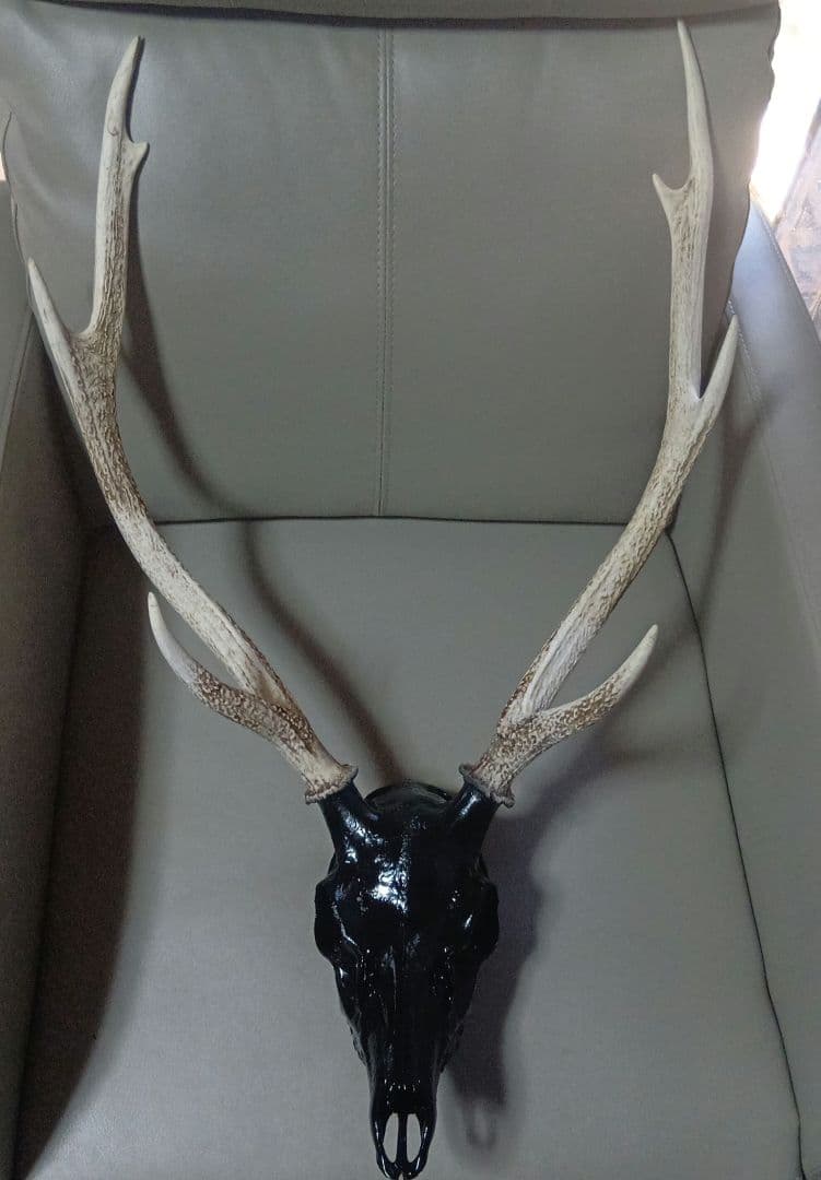 鹿の頭部置物 /ハンドメイド