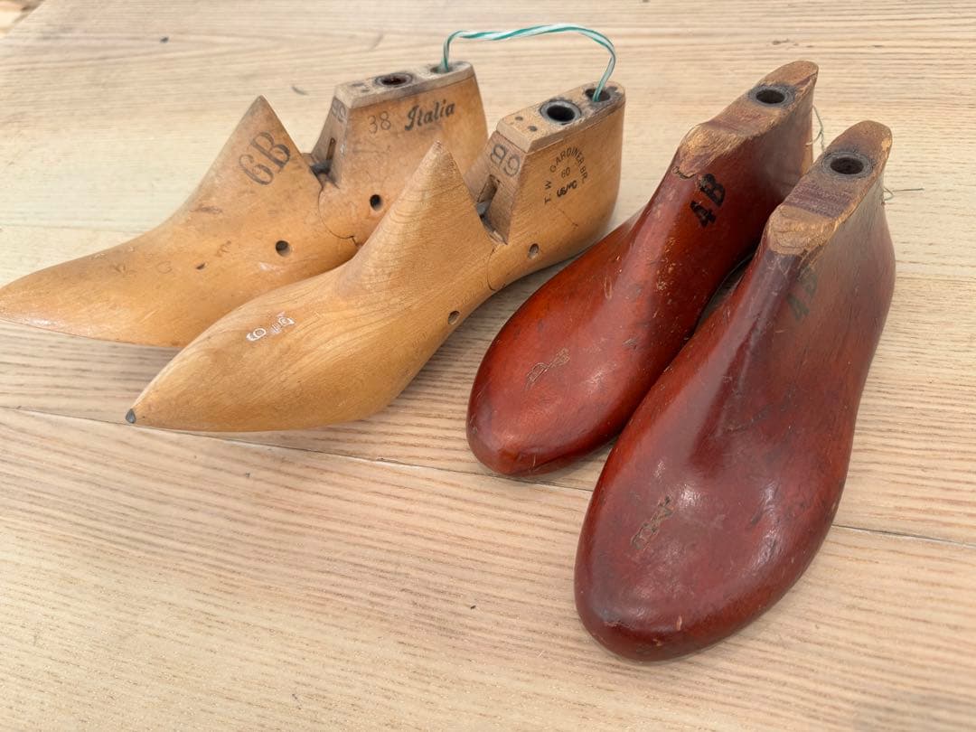 アンティーク　靴木型　2セット