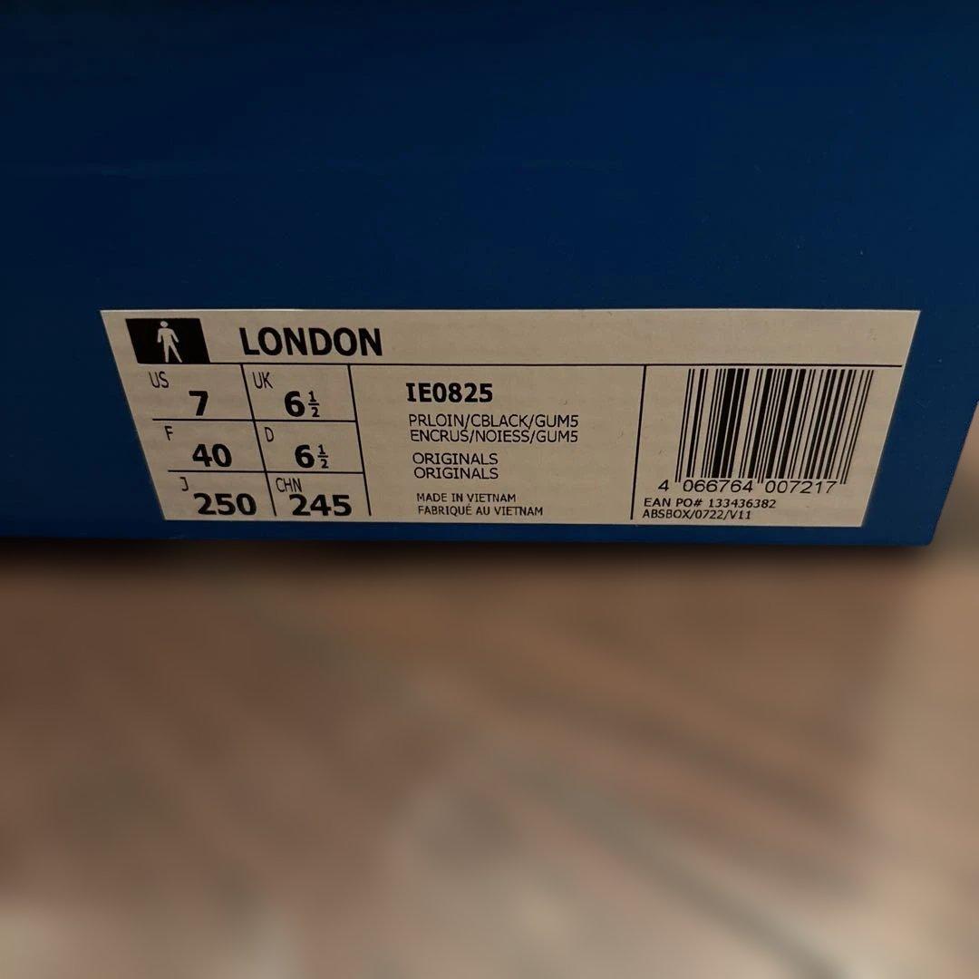 【希少】adidas LONDON 天然皮革 スエード 本革 完売モデル 箱あり