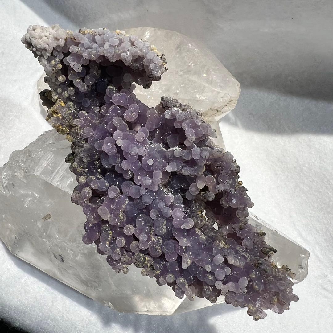 グレープカルセドニー 天然石 パワーストーン 癒し 直感