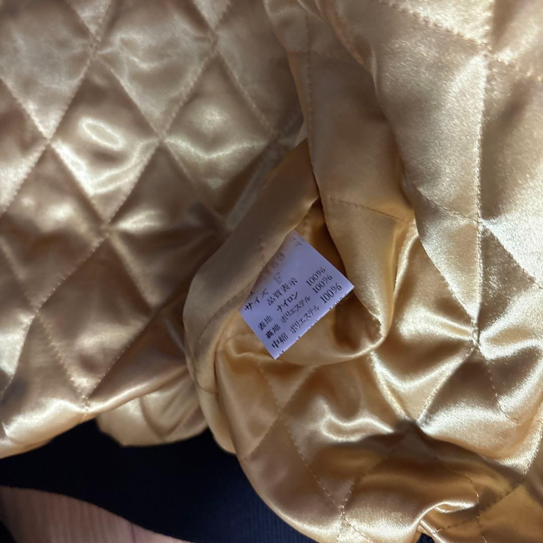 星姫ドラゴン刺繍 サテン スカジャン Japan