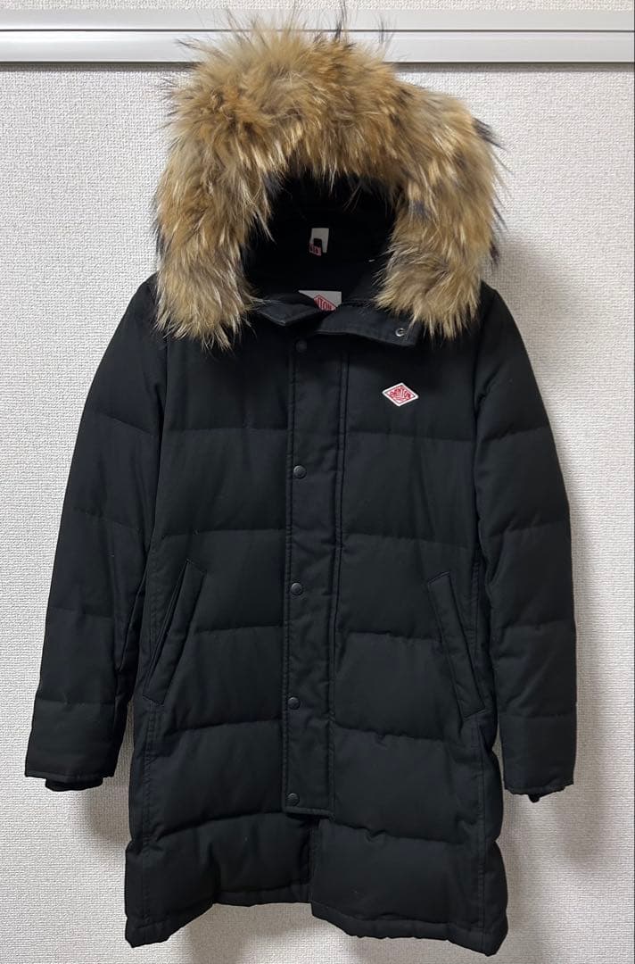 【2月末で取り下げ予定】DANTON　ビームス別注　ロングダウンコート　黒