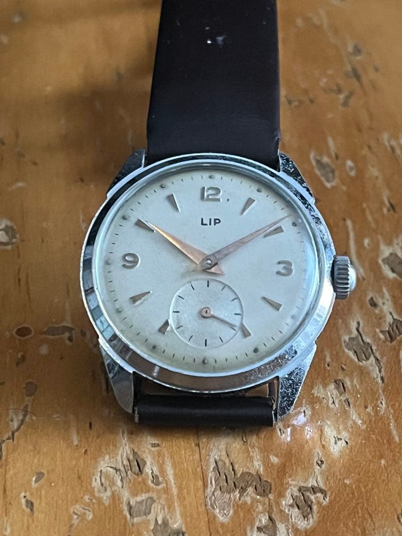 サ*ブ様 LIP 手巻き時計 シルバー/ホワイト
