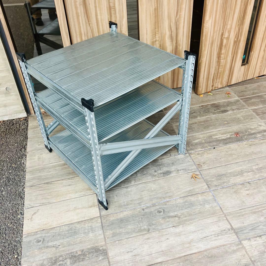 LSISTEM MS663d6 3段メタルラック 収納　メタルシステム