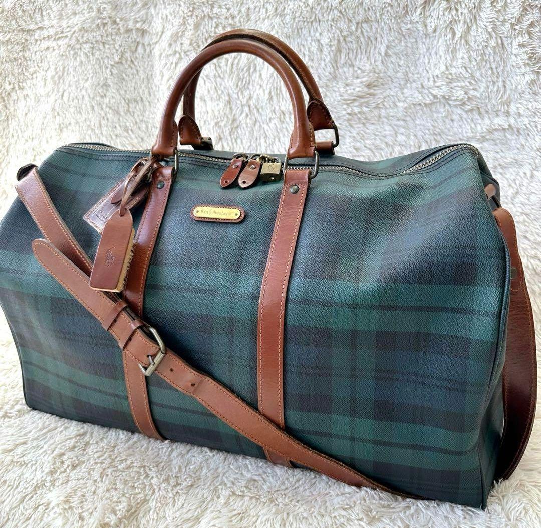 ラルフローレン　ボストンバック