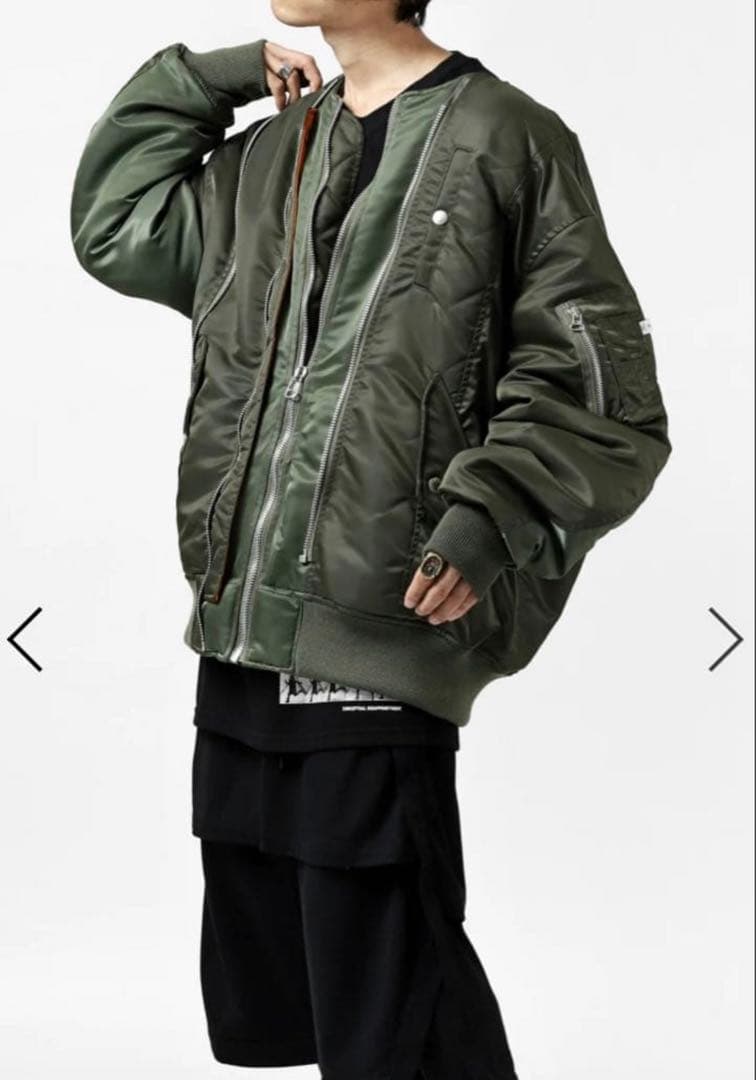 美品 facetasm BUG MA-1 JACKET
