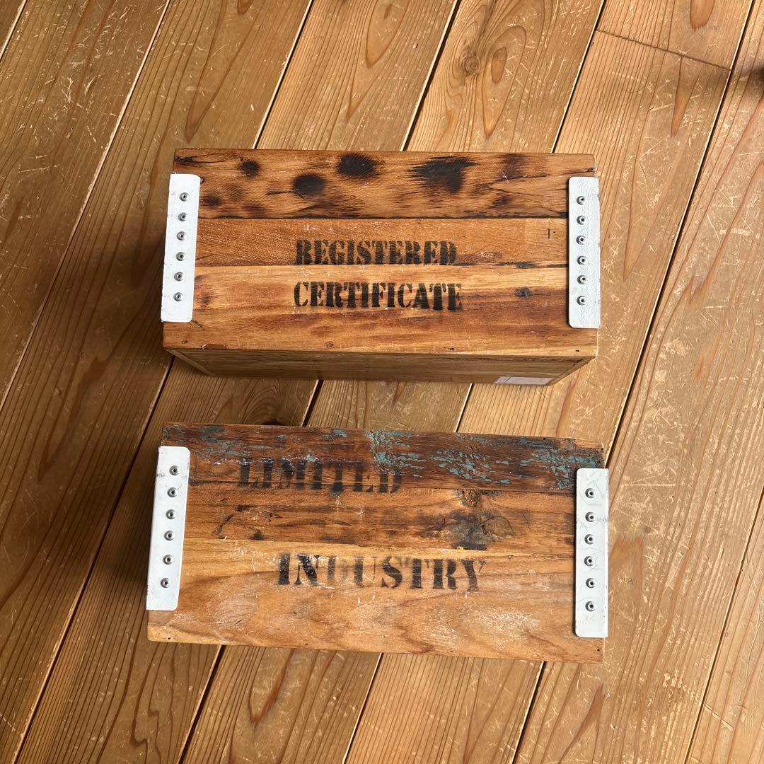 アスプルンド/d-Bodhi フェルムインダストリアルボックス　Sサイズ