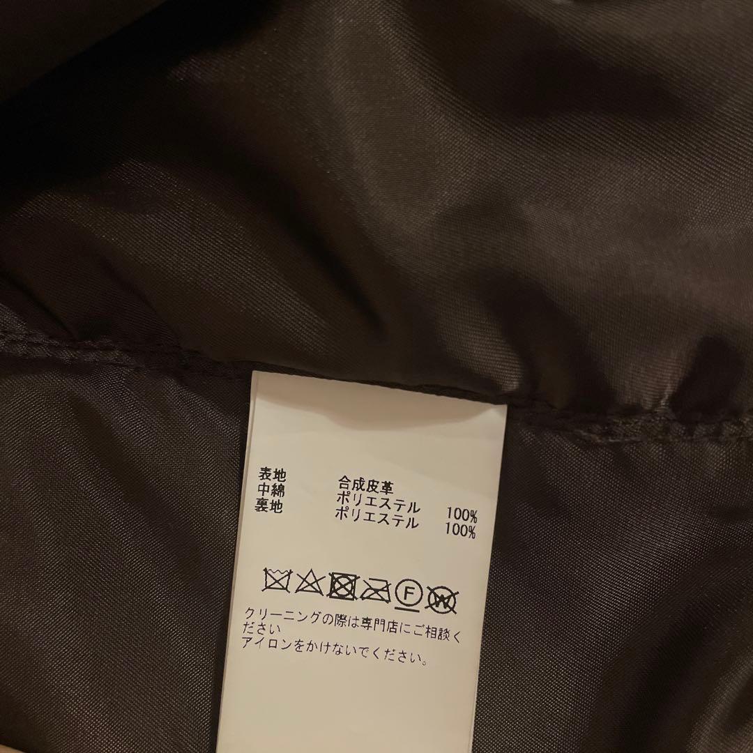 converse tokyo フェイクレザージャケット