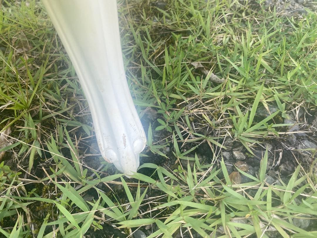 グレー　ホワイト　猫脚　ロココ調　アンティーク調布張りダイニングチェア