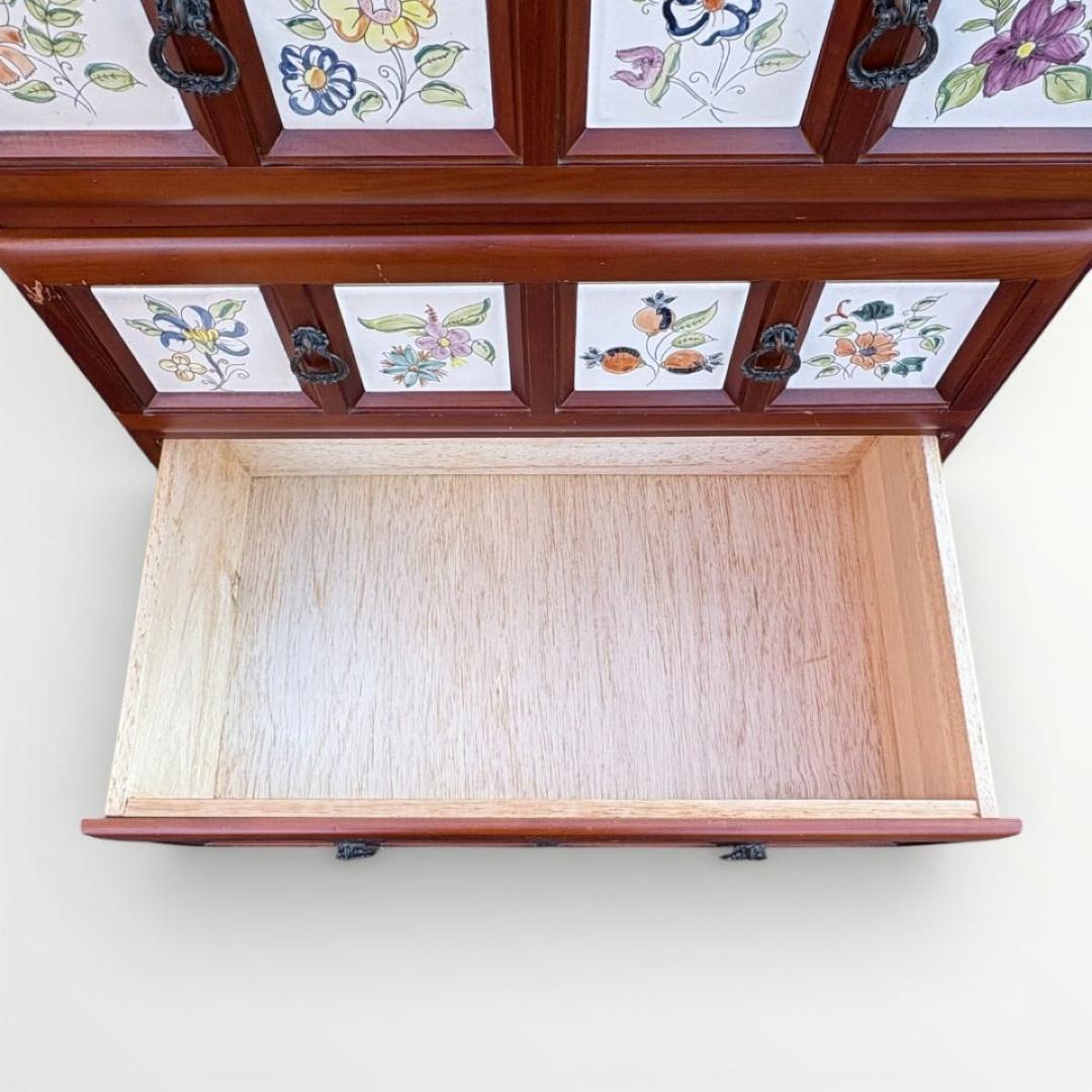 ACTUS アクタス バレンシア チェスト タイル スペイン 天然木 廃盤