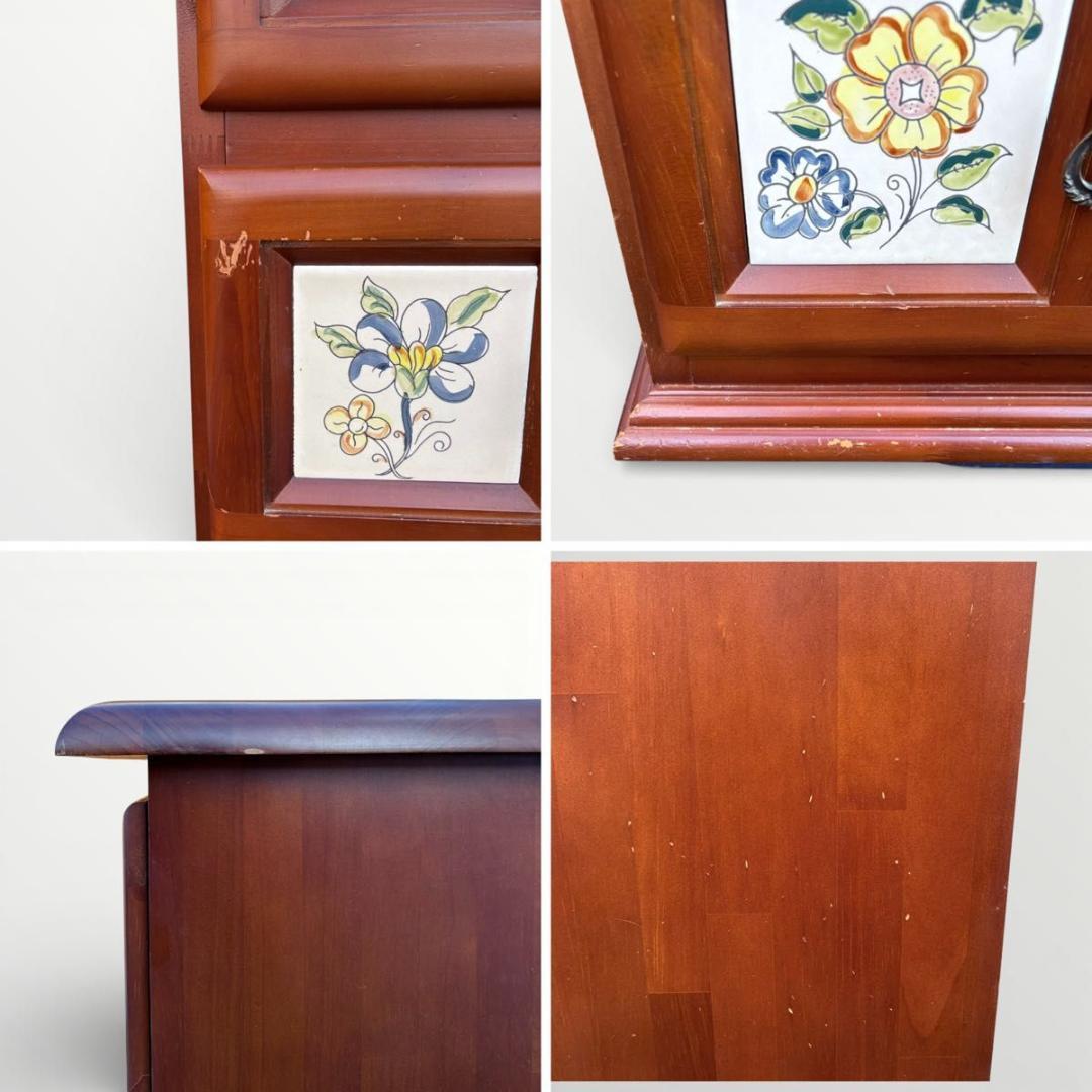 ACTUS アクタス バレンシア チェスト タイル スペイン 天然木 廃盤