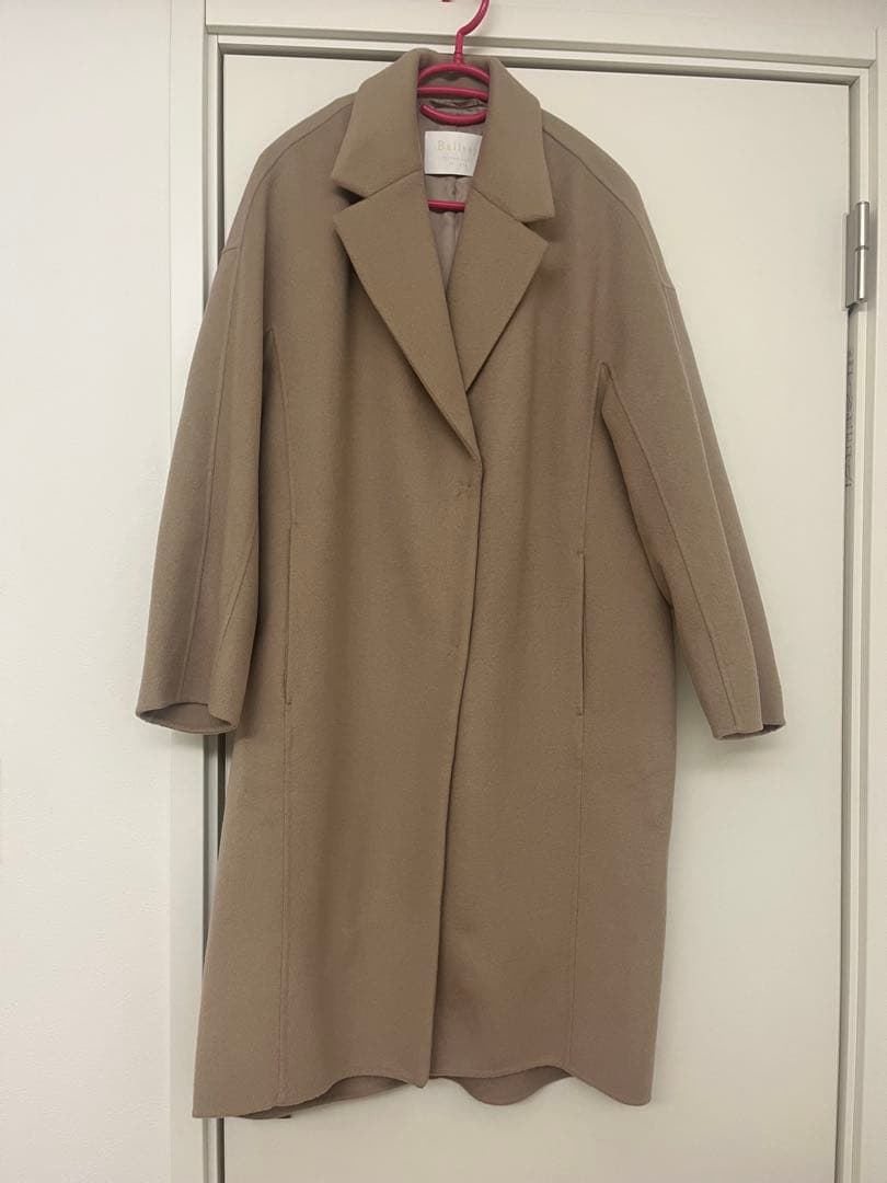 BALLSEY トゥモローランド　コクーンコート　ベージュ