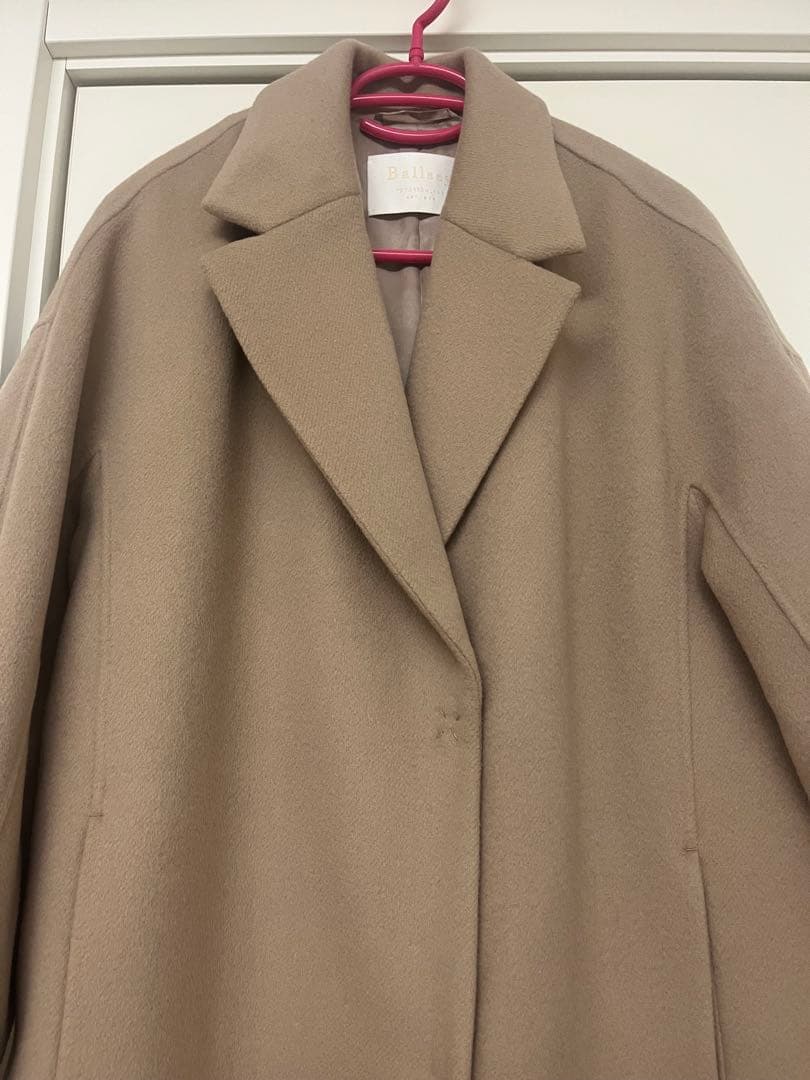 BALLSEY トゥモローランド　コクーンコート　ベージュ