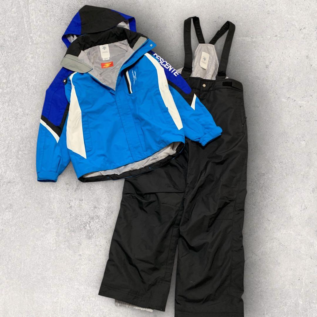 【美品】デサント　スキーウェア　セットアップ　上下　160