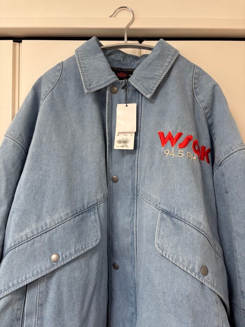 niko and... STRANGER THINGS コラボデニムブルゾン新品