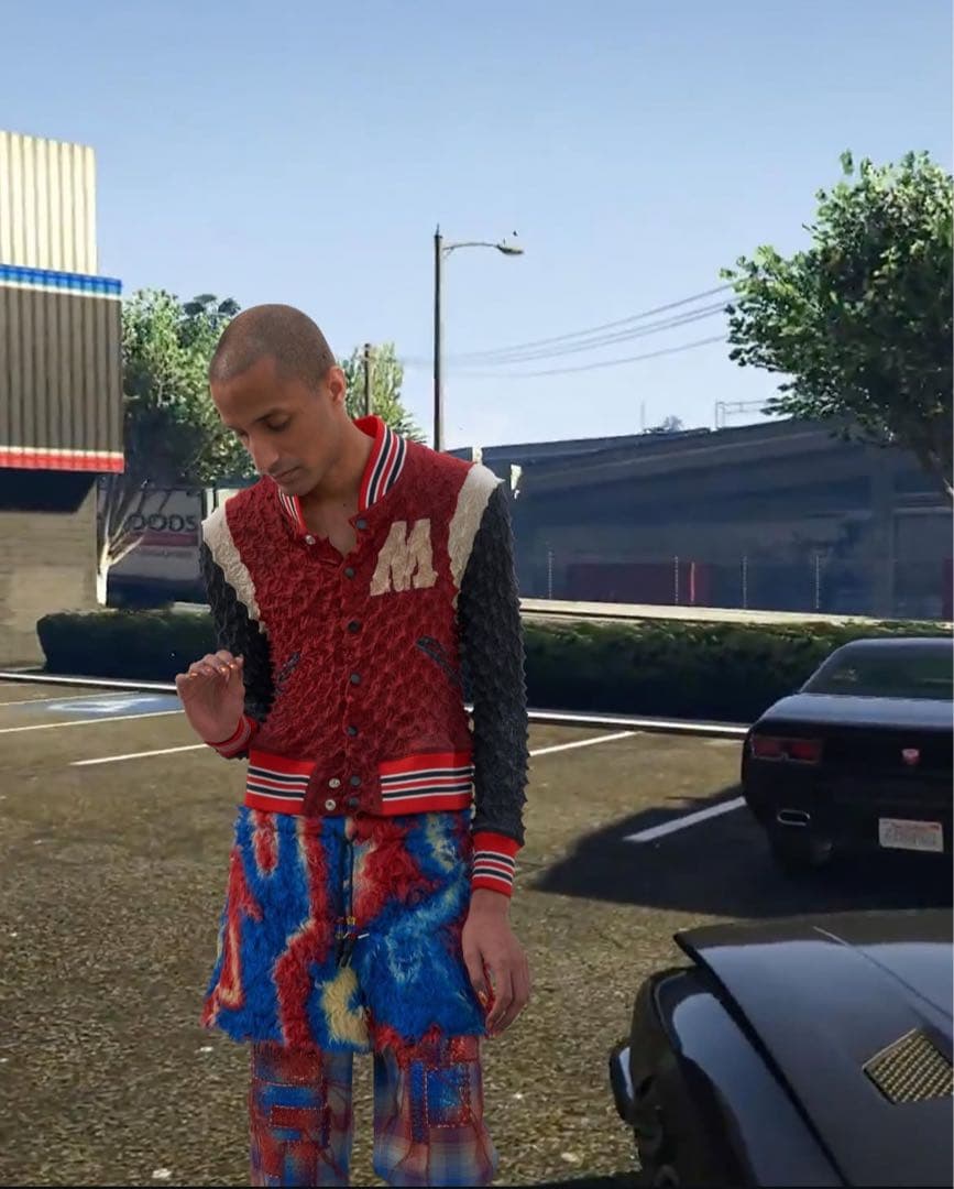 や*り様 MASU SPIKY STADIUM JACKET