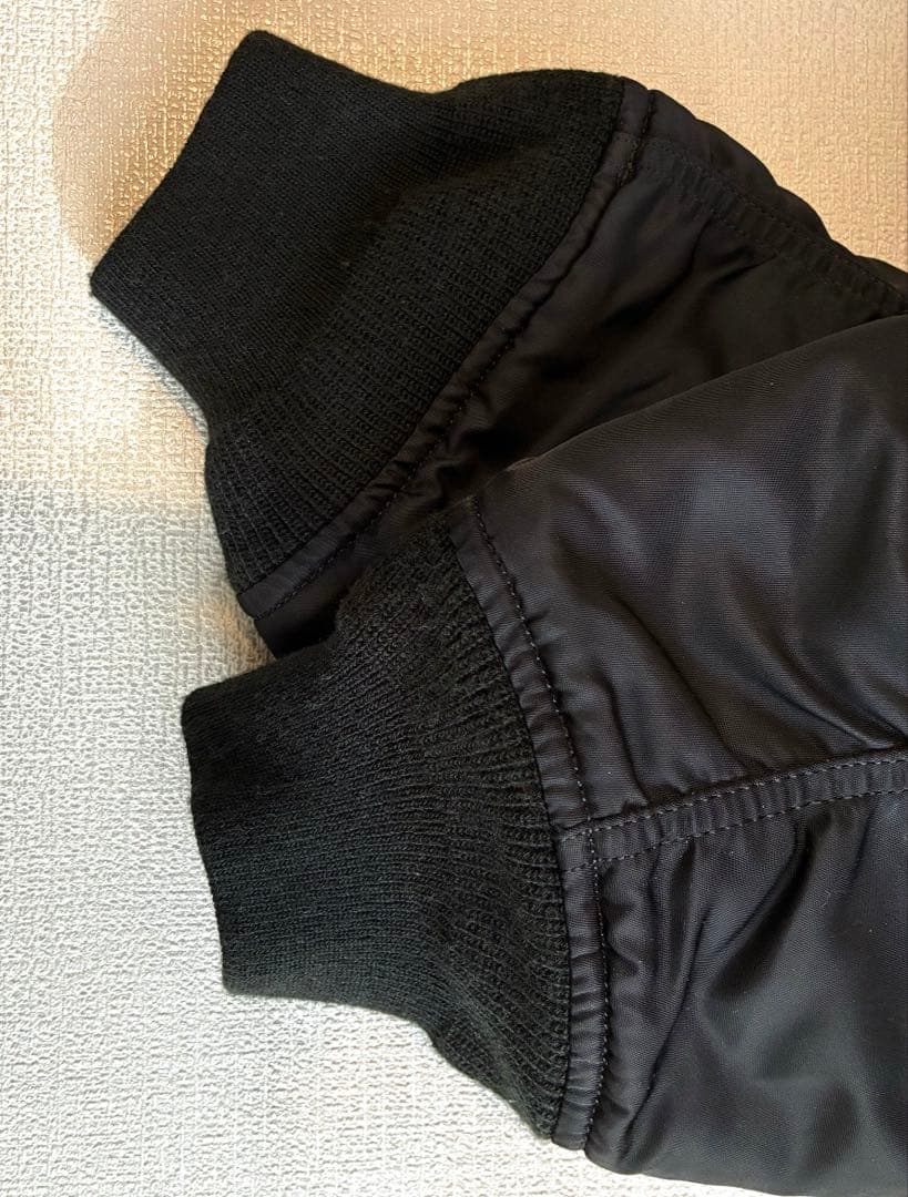 ALPHA アルファ MA-1 フライトジャケット ブラック 黒 XL