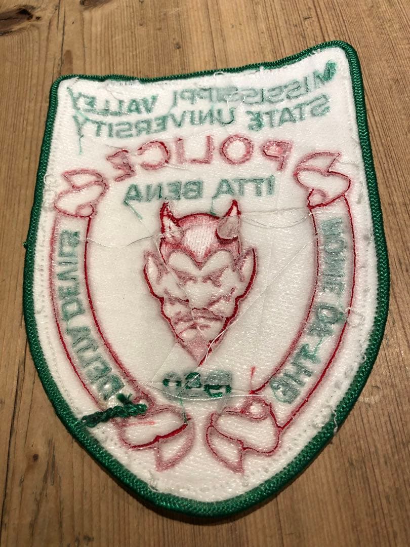 ビンテージ50s デビル　悪魔　ノースノーネーム　ワッペン　ミッドセンチュリー