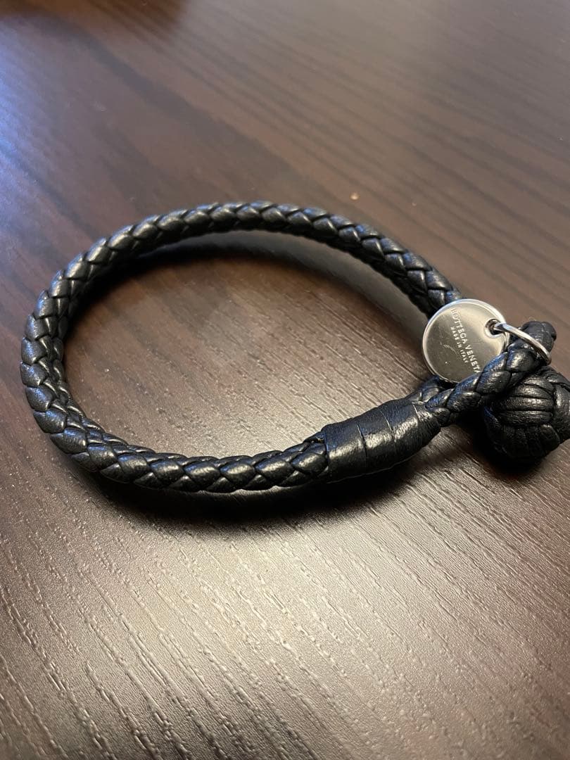【美品】BOTTEGA VENETA イントレチャートブレスレット