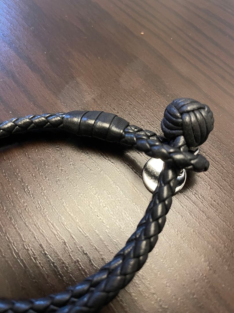 【美品】BOTTEGA VENETA イントレチャートブレスレット