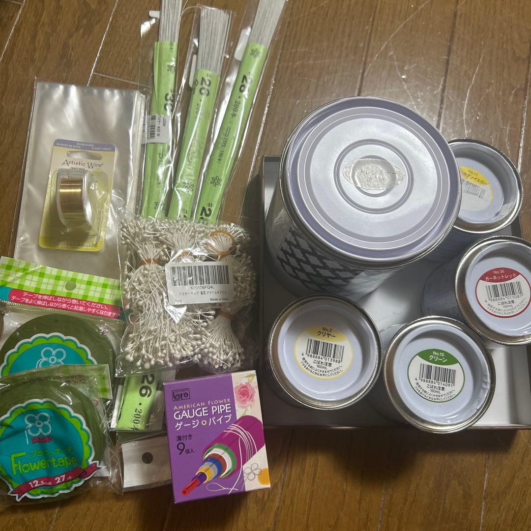 アメリカンディップフラワー セット 中古