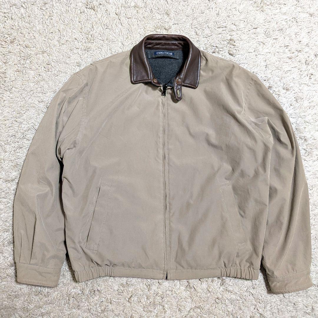 90s nautica ノーティカ リバーシブル スイングトップ ブルゾン Ｍ