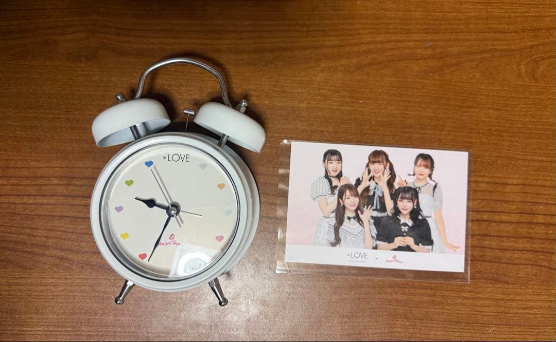 =LOVE✖️Angel Heart コラボ 目覚まし時計＆ポストカード