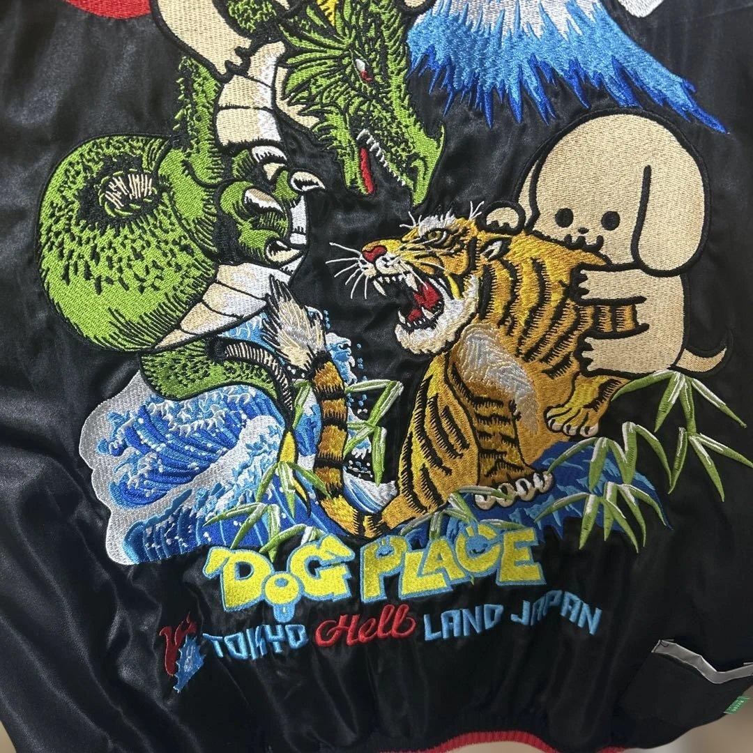 【最終値下げ！】CUNE ドッグプレイスのスカジャン サイズ3（Lサイズ）