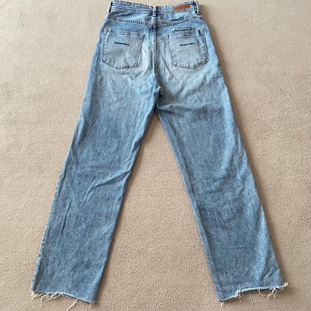 美品　YANUK IENA 別注ヤヌーク ボーイズストレートLEA 25