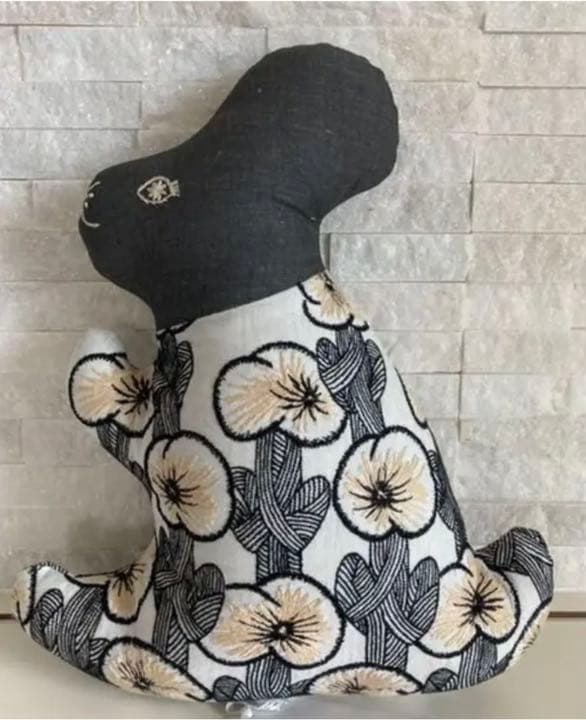 【完売】ミナペルホネン  子うさぎクッション　ハナカゼ