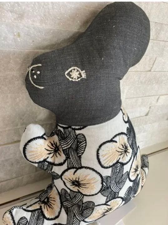 【完売】ミナペルホネン  子うさぎクッション　ハナカゼ