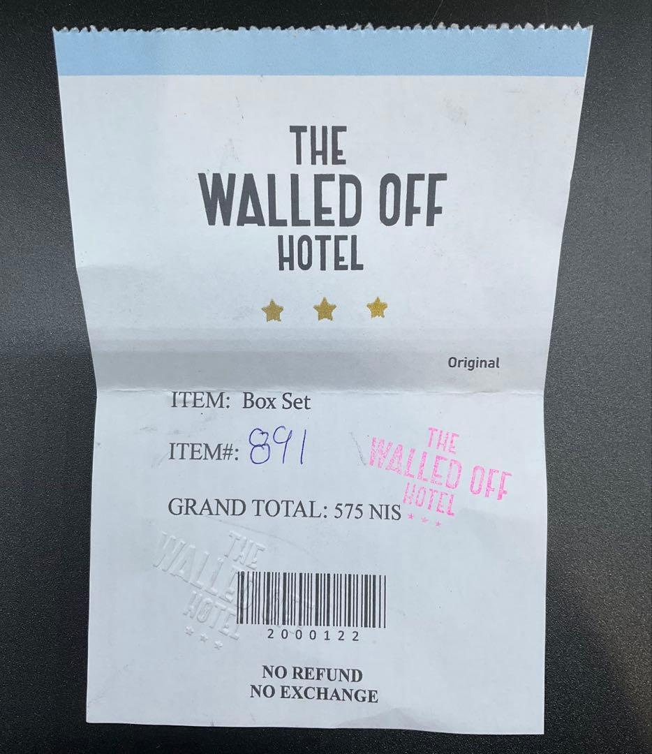 【格安】【状態難あり】Banksyバンクシー ホテル オブジェ ボックス セット