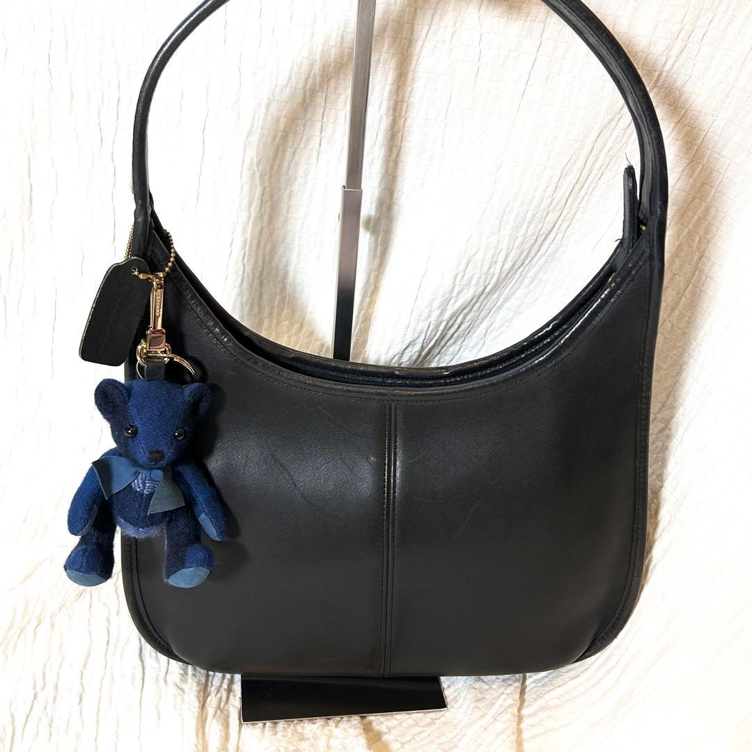 【超希少✨️BURBERRY】 クマ キーホルダー チェック リボン 金 青