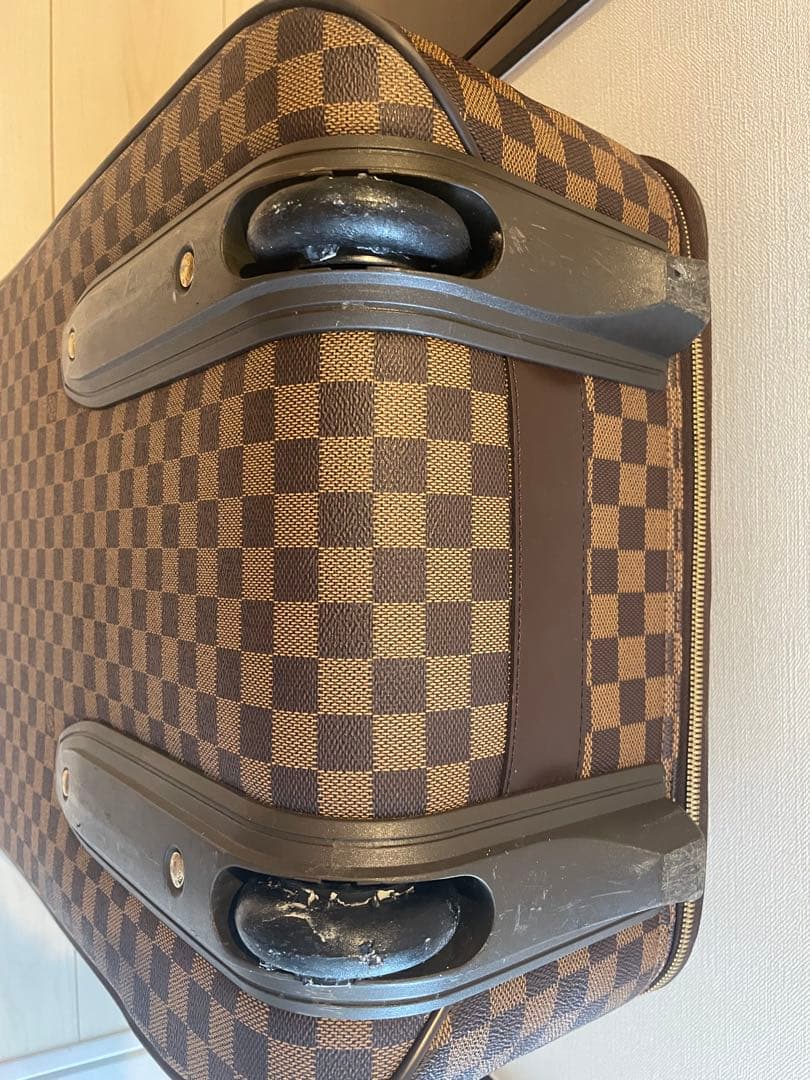 ルイヴィトン　キャリーケース　ダミエ　難あり！