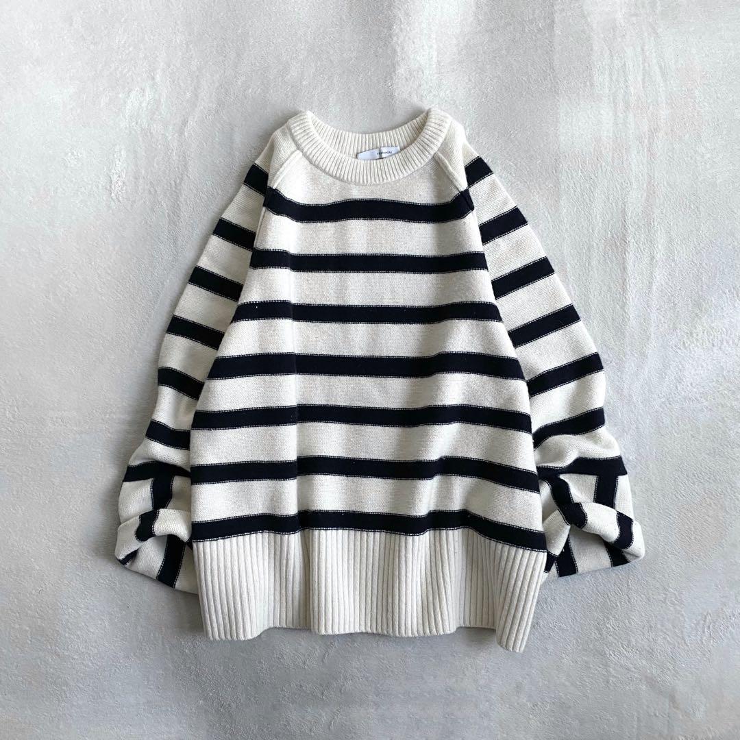 【美品✨】FRAMeWORK ウールカシミヤ　AQUAクループルオーバー　冬活躍