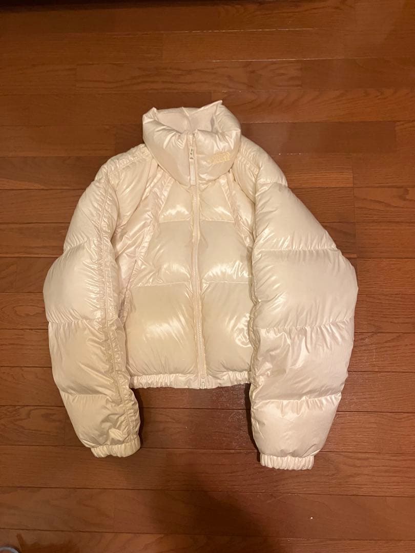 THE NORTH FACE アイボリー ダウンジャケット Sサイズ