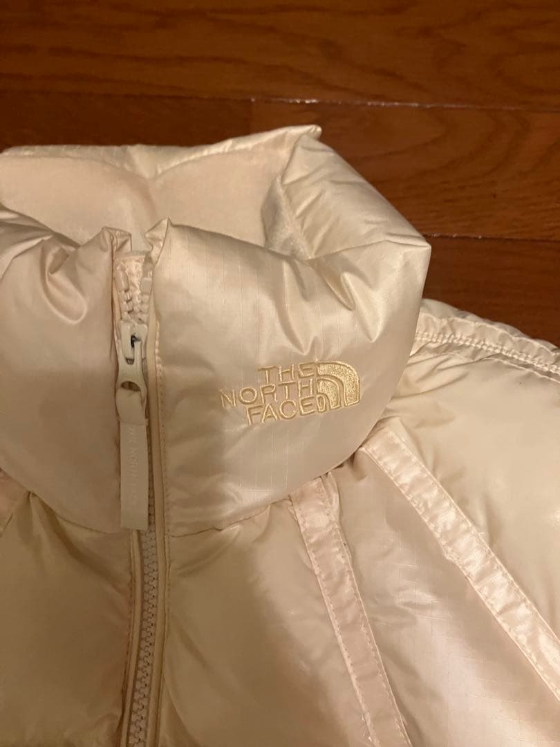THE NORTH FACE アイボリー ダウンジャケット Sサイズ