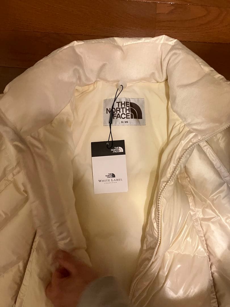 THE NORTH FACE アイボリー ダウンジャケット Sサイズ