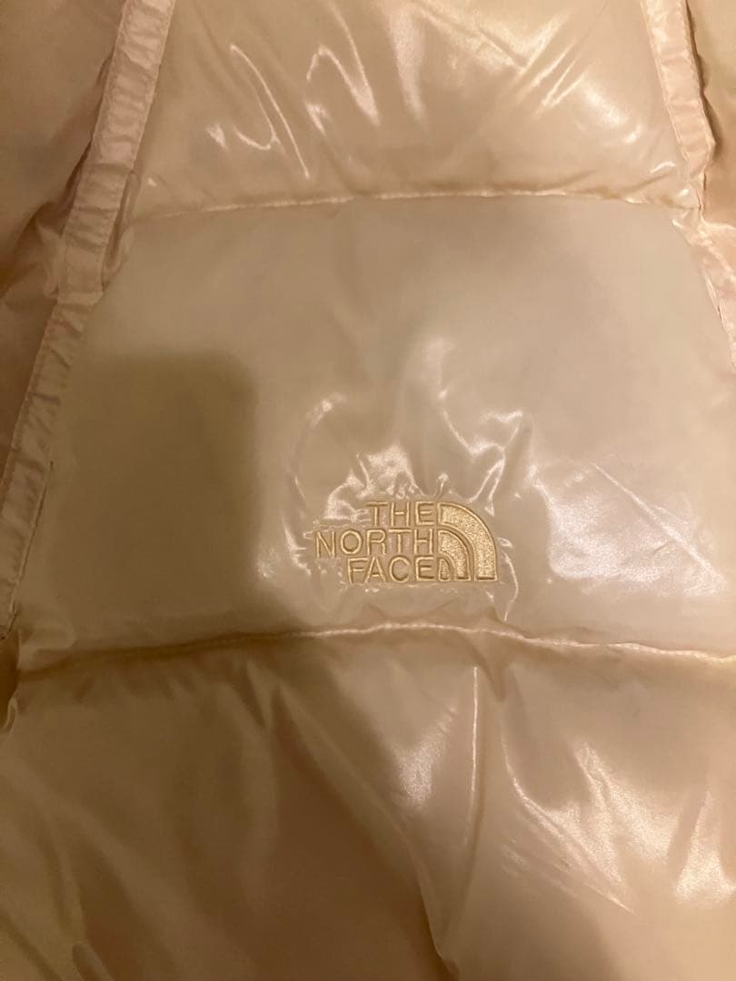 THE NORTH FACE アイボリー ダウンジャケット Sサイズ